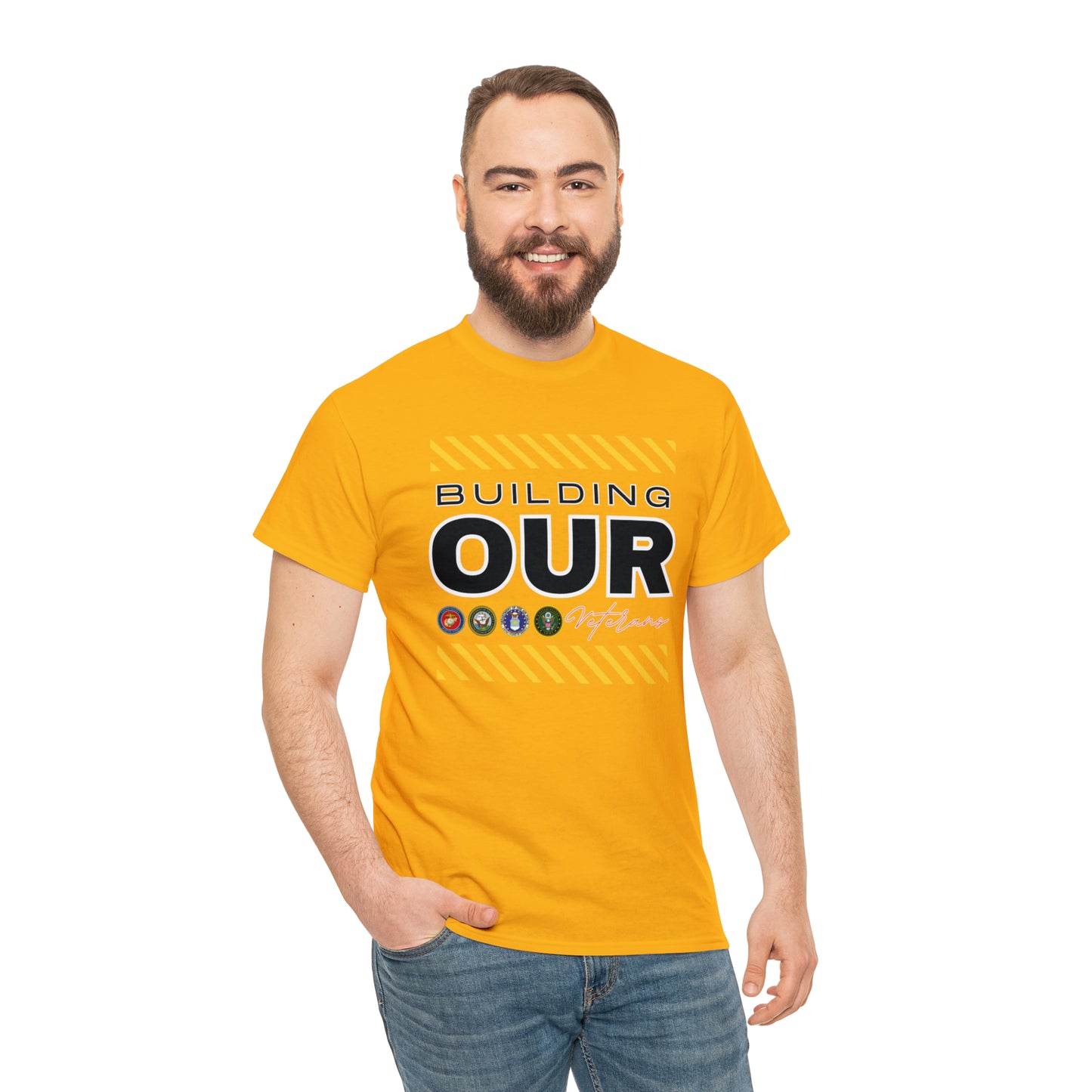 Building Vets Heavy Cotton Tee