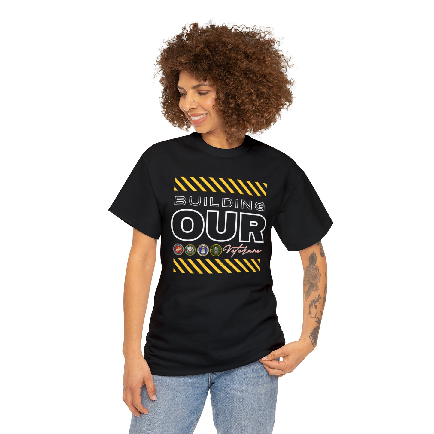 Building Vets Heavy Cotton Tee