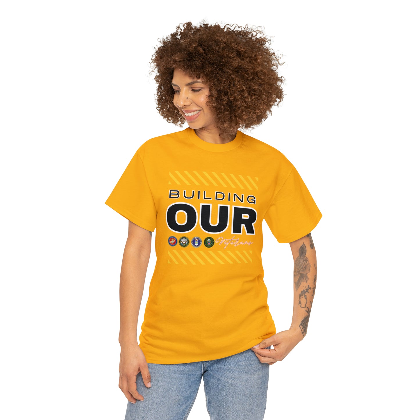 Building Vets Heavy Cotton Tee